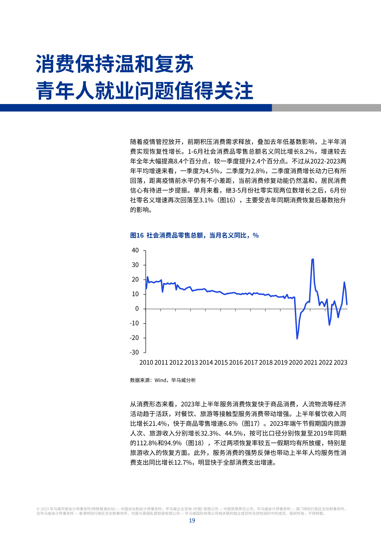 毕马威业绩，毕马威收入规模