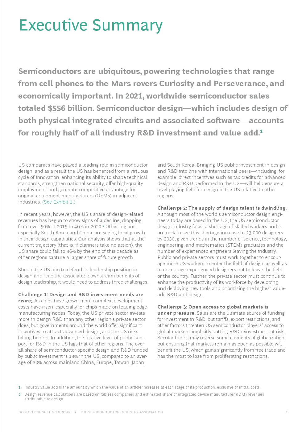 波士顿半导体技术，波士顿咨询最新报告