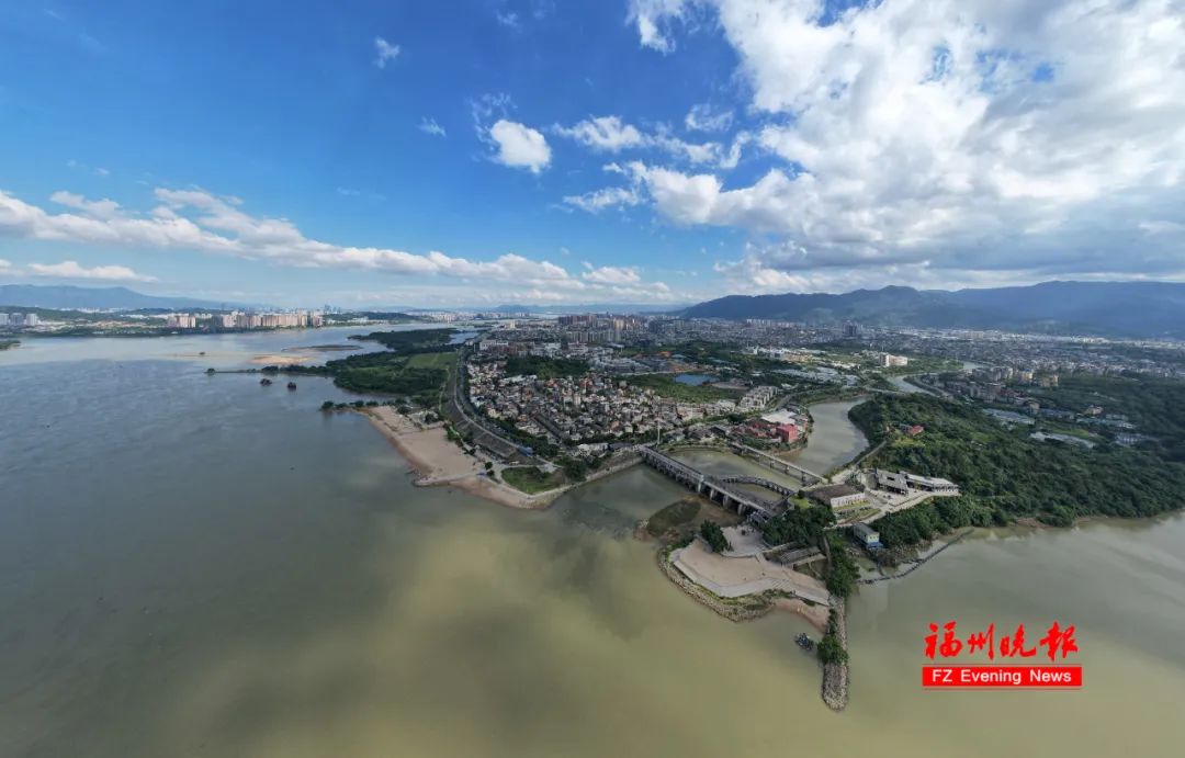 俯瞰侯官古街全貌。林双伟 摄