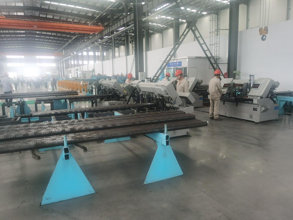 武进不锈新厂区已投入生产(图片来源:财联社记者拍摄)