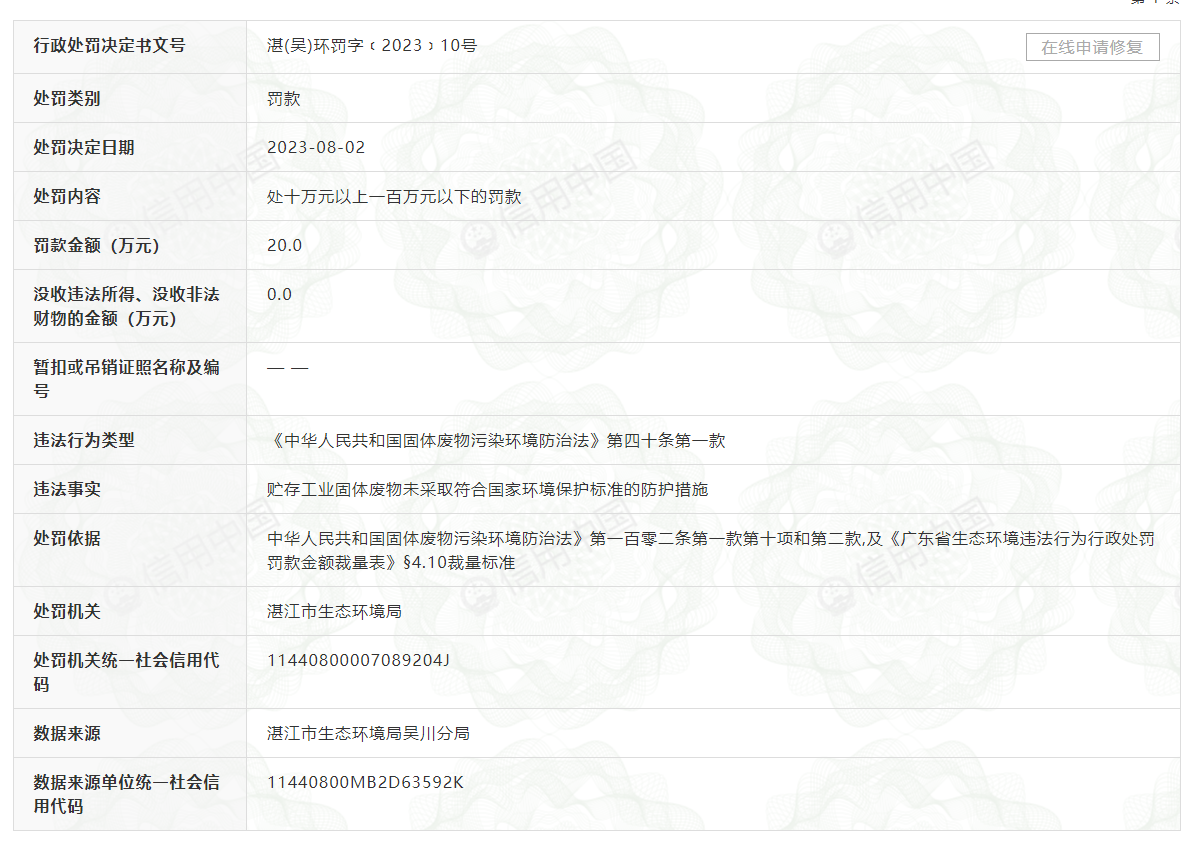 (图源:信用中国)
