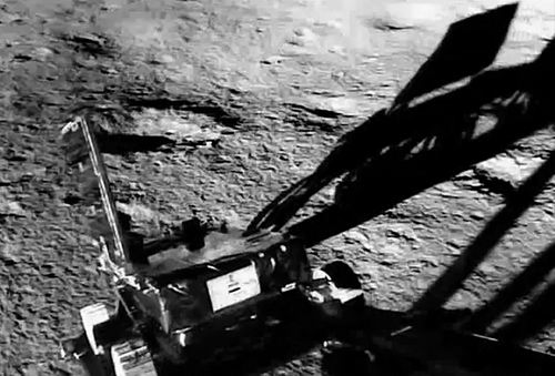 月船2号拍月球照片，月船-2号