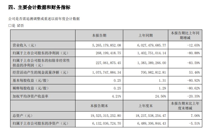 多氟多2021年一季报，多氟多2021半年报