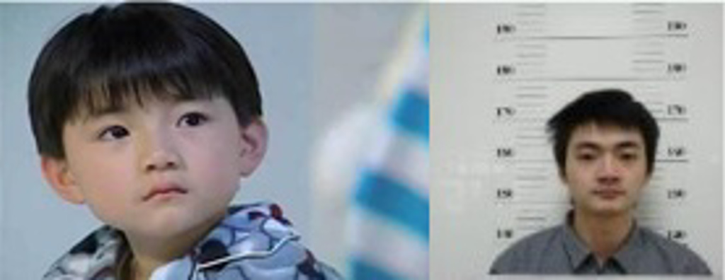 海豚湾恋人童星杀人被判年后潜逃正面通缉照曝光