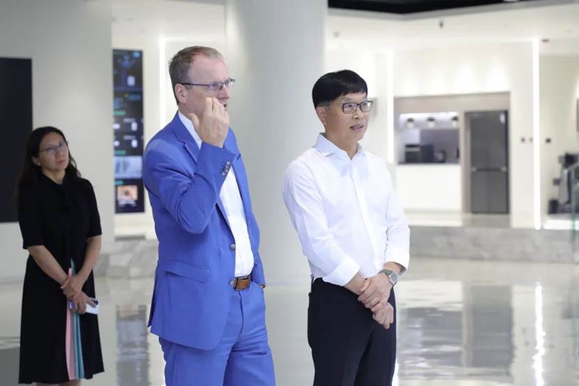 Ü莱茵一行到访美的探讨绿色可持续发展合作