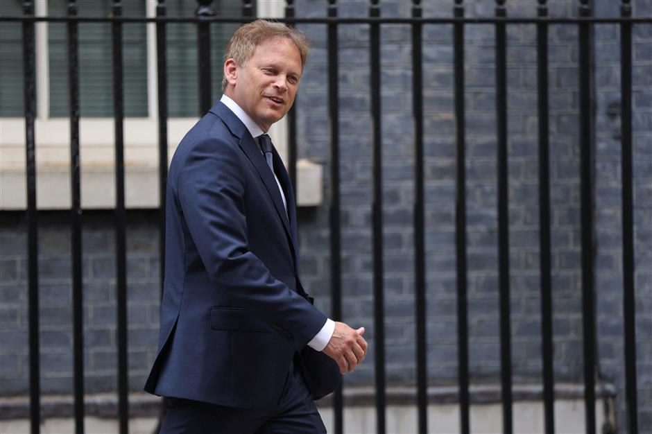Grant Shapps replaces Ben Wallace as Britain's defense secretary