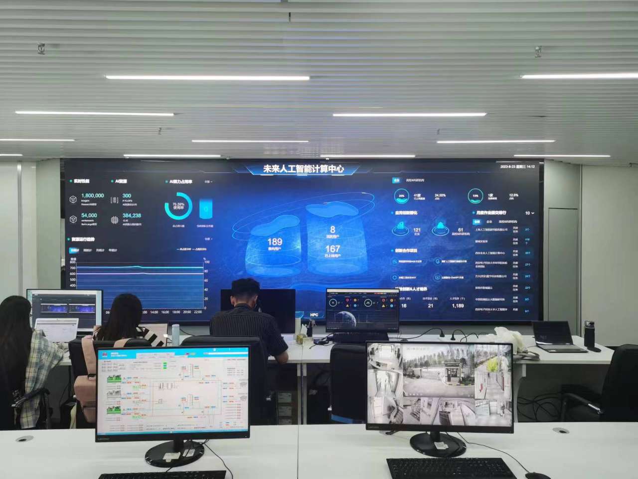 【高质量发展调研行·陕西】西部“最强大脑”以智能算力推动产业能级提升