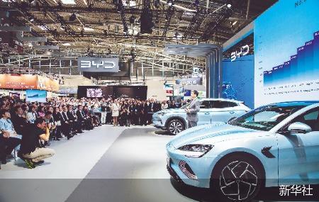 慕尼黑车展开幕 中国展商数量翻番