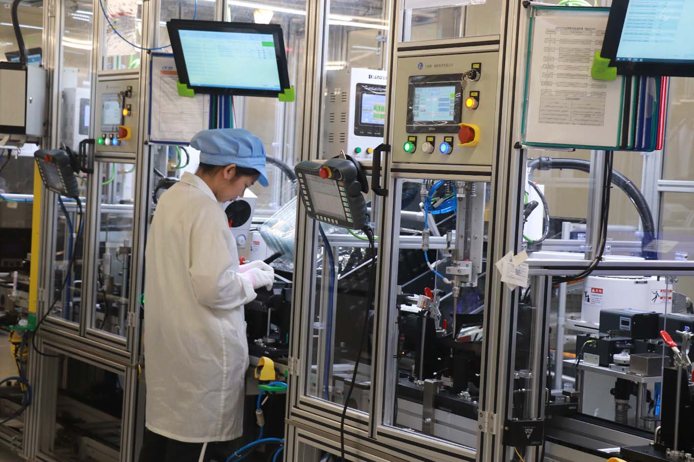 亚新科双环数字化厂区。