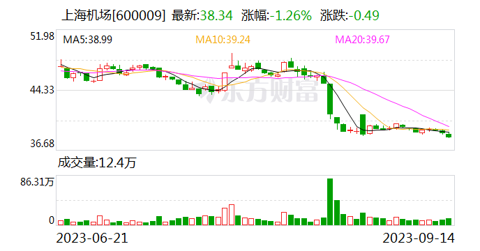 上海机场：8月旅客吞吐量大幅增长