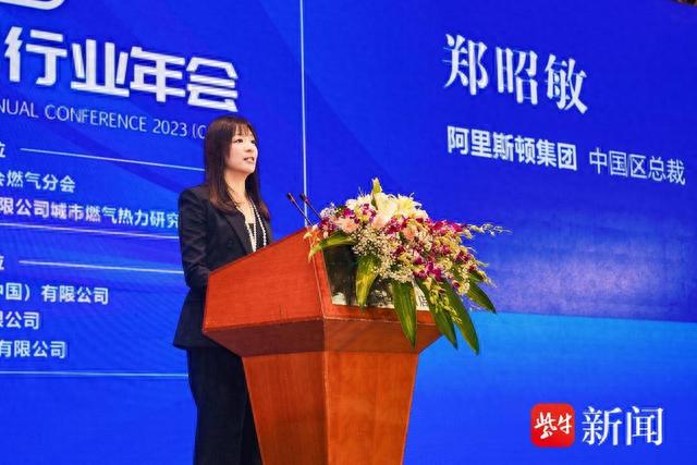 图为阿里斯顿集团中国区总裁郑昭敏女士。