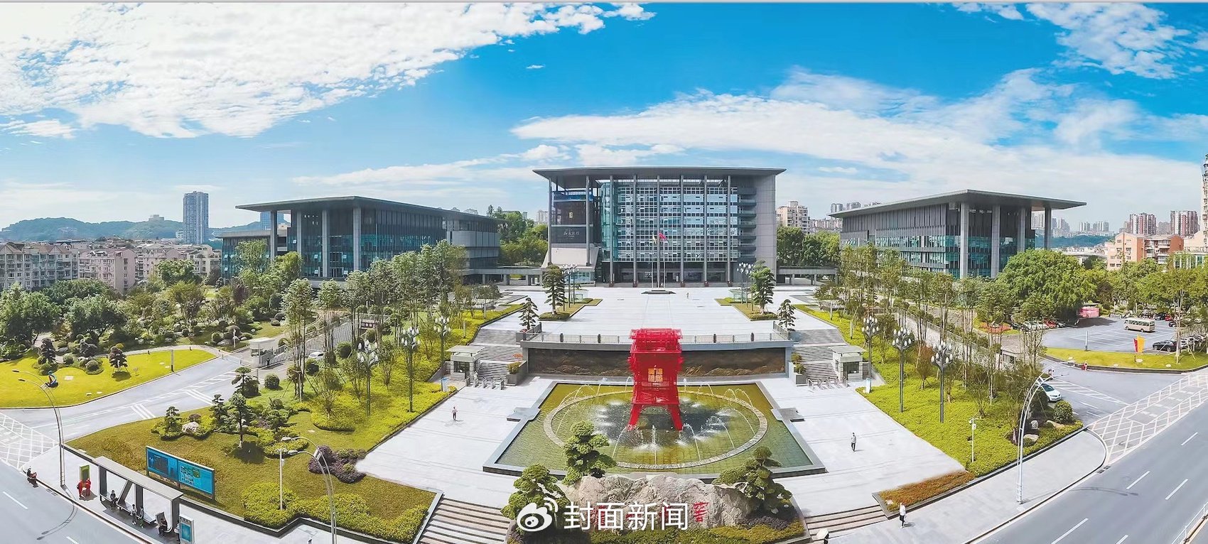 泸州老窖指挥中心。