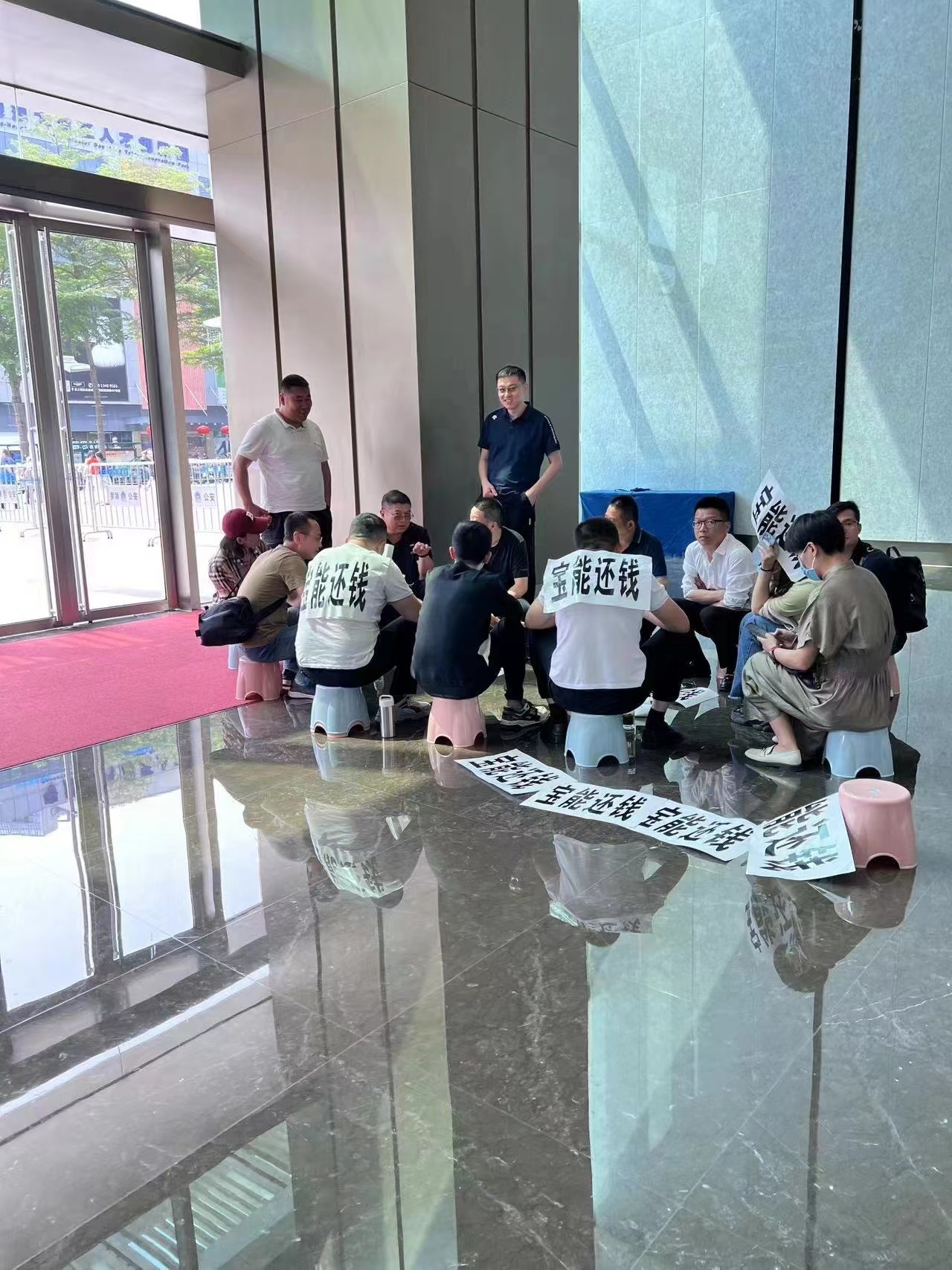 被欠薪员工(图片来源:受访者供图 )