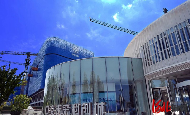 中交未来科创城项目。河北新闻网记者刘光昱 摄