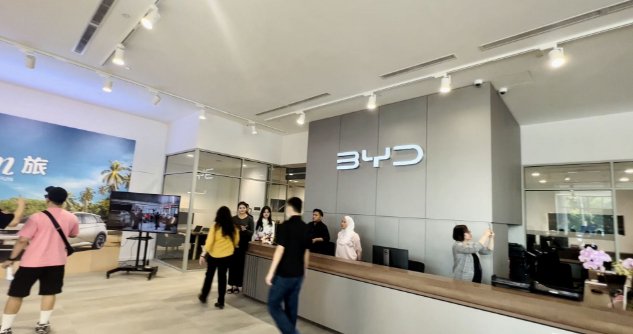吉隆坡比亚迪4S店