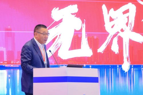 图注:中国城市轨道交通协会会长