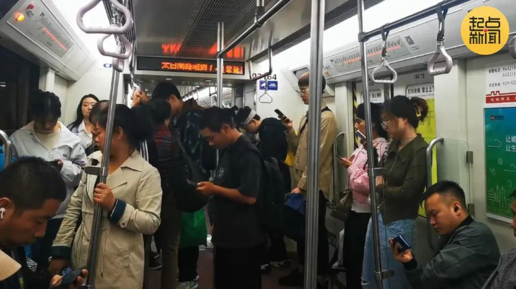 ▲西安地铁科技路站