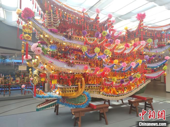 温州龙舟文化博物馆一景。 傅飞扬 摄