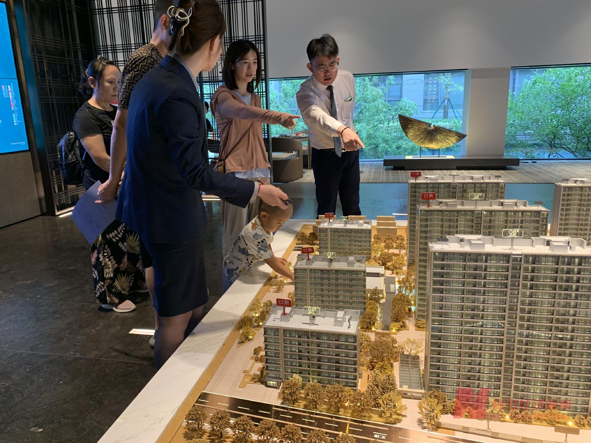 金基新睿樾府项目现场 图片来源:每经记者 包晶晶 摄