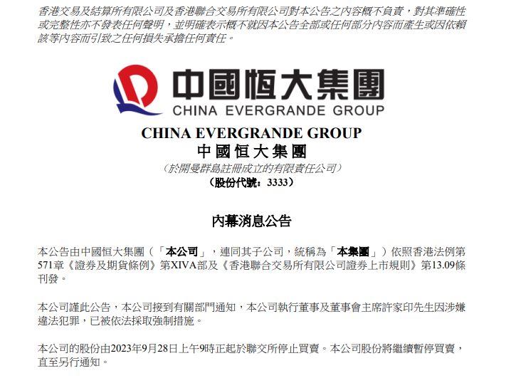 意不意外？中国恒大复牌暴涨40%！