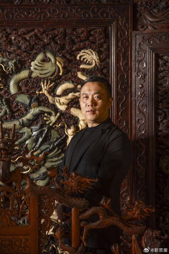 燕京八绝博物馆馆长柏群。新京报记者 王远征 摄
