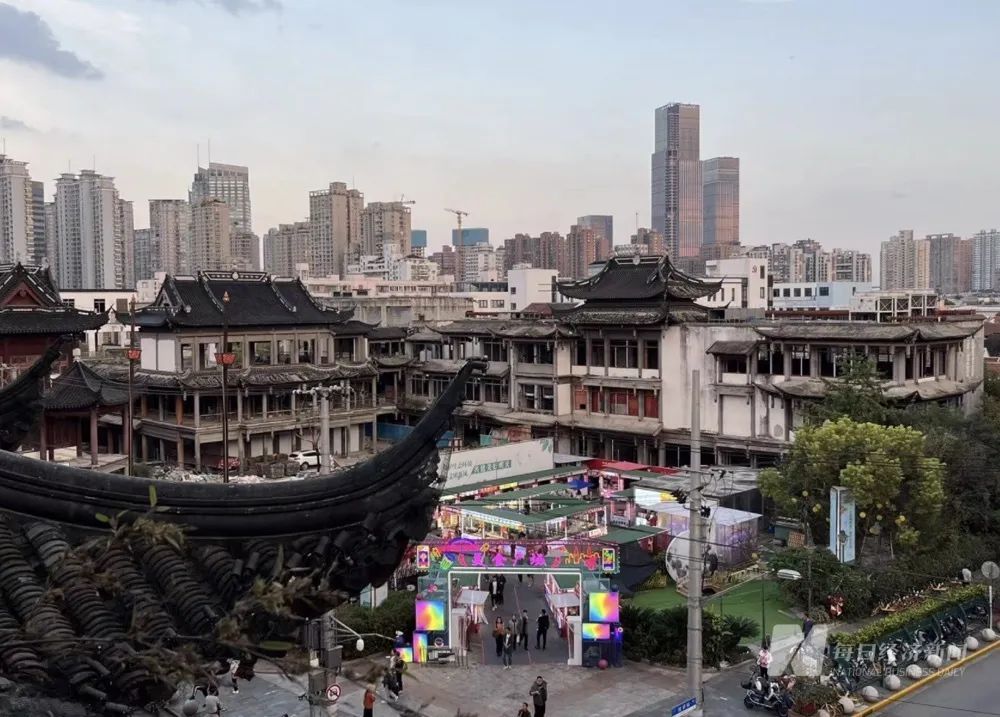 上海城隍庙广场项目 每经记者 刘颂辉 摄