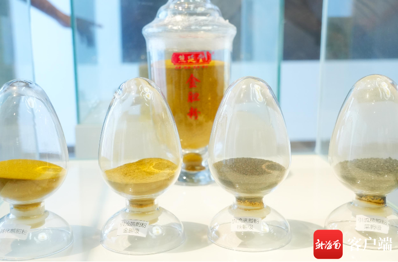 药业开发的转化熊胆粉。记者 汪承贤 摄