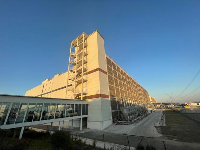 牧原股份建设的楼房猪舍。 新京报记者 王思炀/摄
