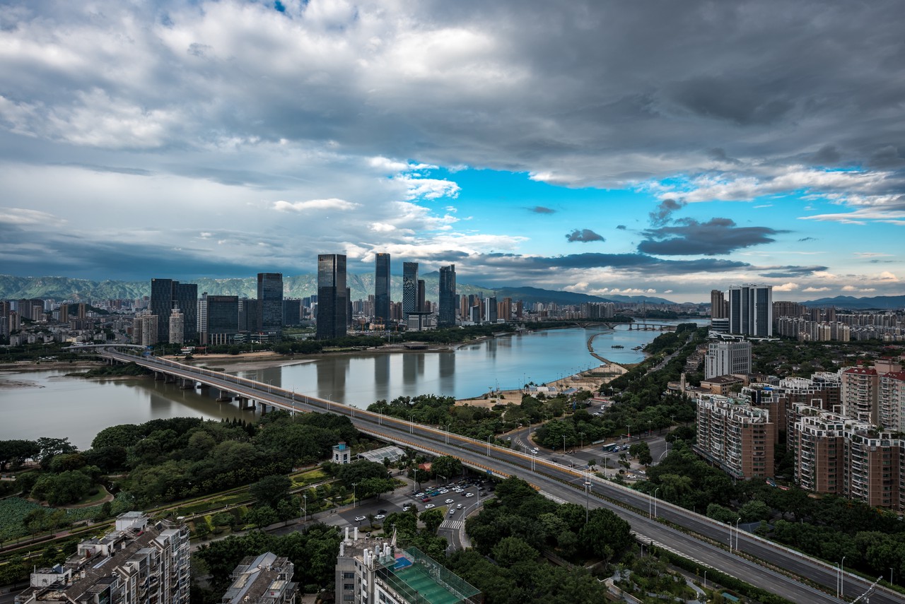 福州闽江北CBD 图源:图虫创意