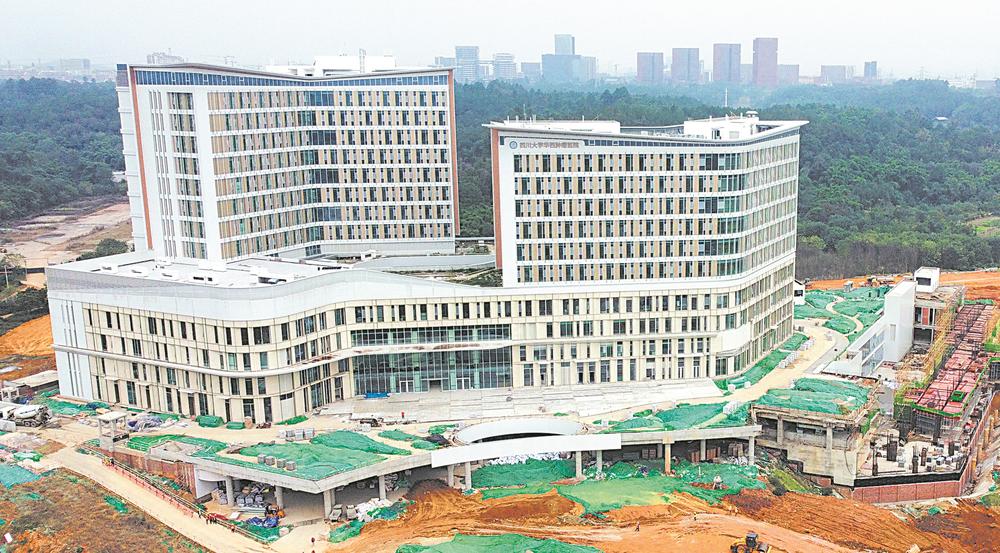 华西国际肿瘤治疗中心施工现场