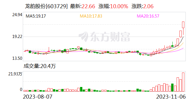 龙韵股份：发布股票交易风险提示