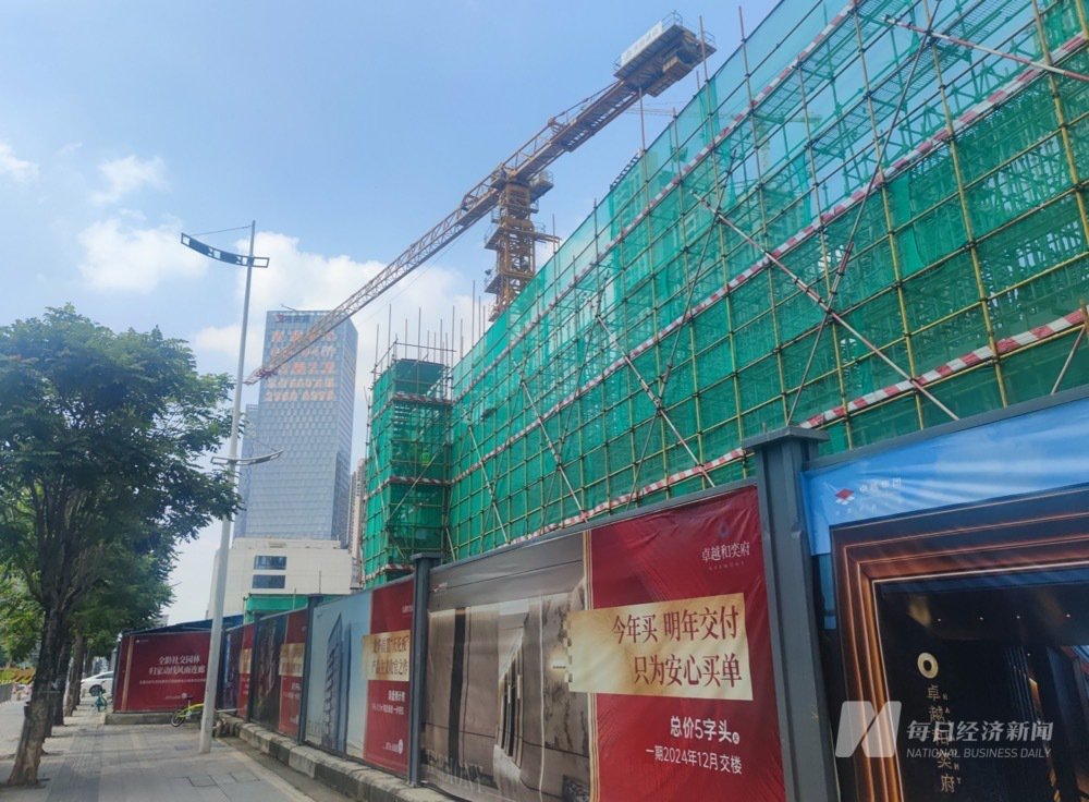 项目现场每经记者陈荣浩摄