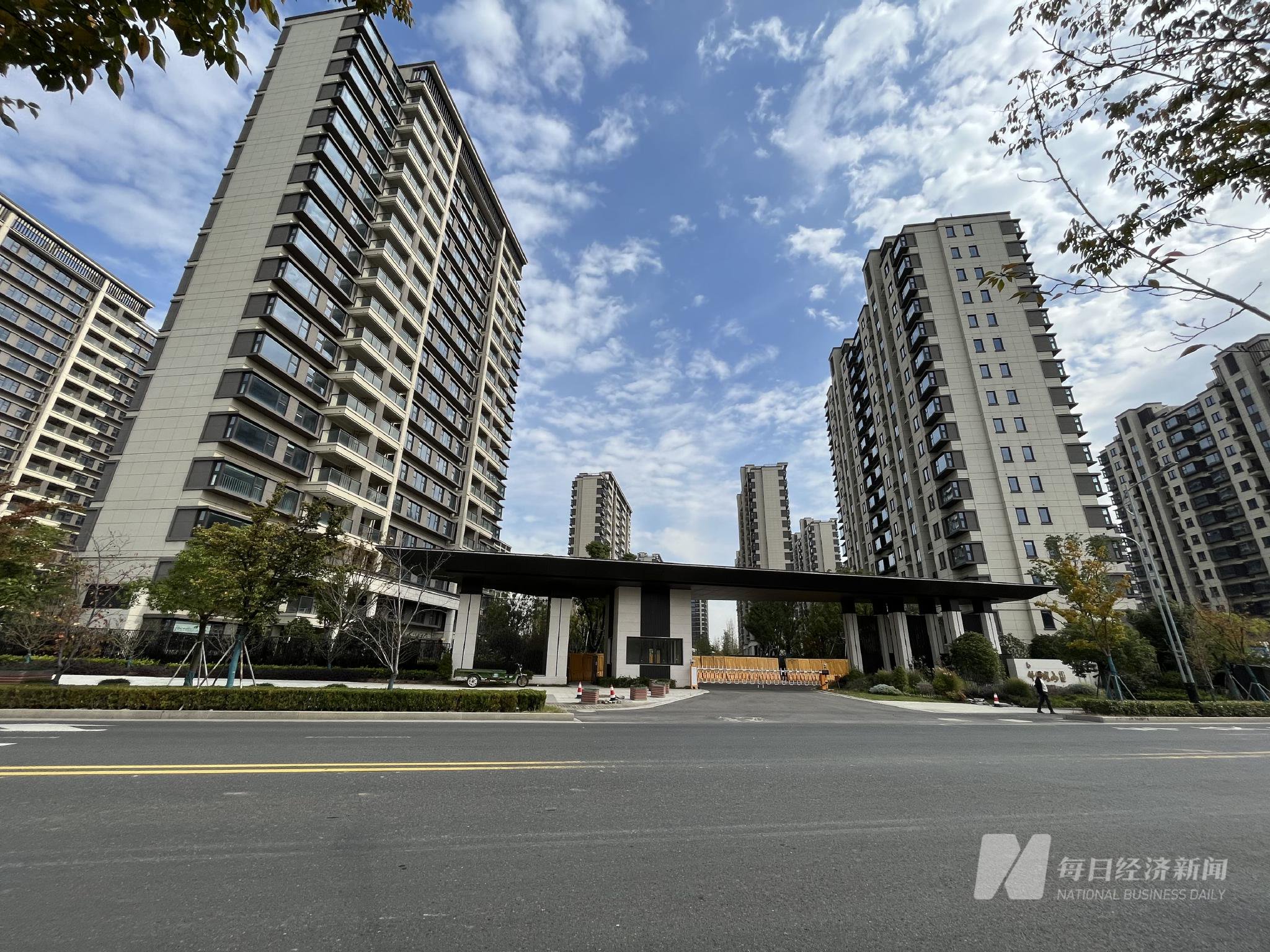 部分小区已经建成入住 每经记者 刘颂辉 摄