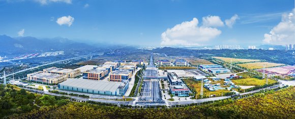 江津综保区全景。江津综保区管委会供图