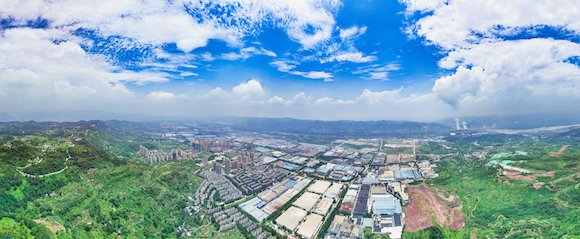 珞璜临港产业城。江津综保区管委会供图