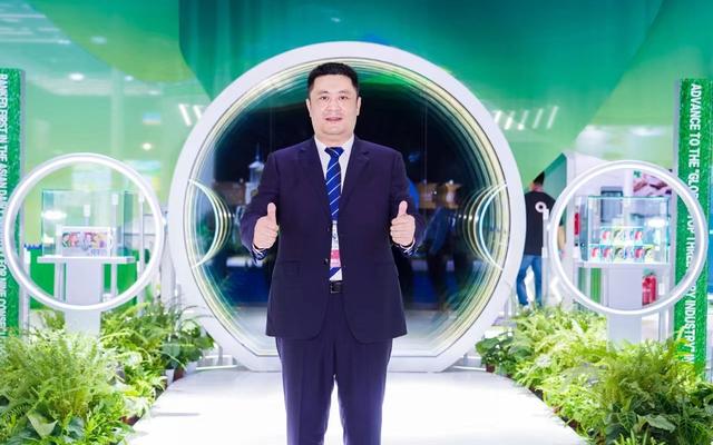 伊利集团执行总裁刘春喜。受访者供图