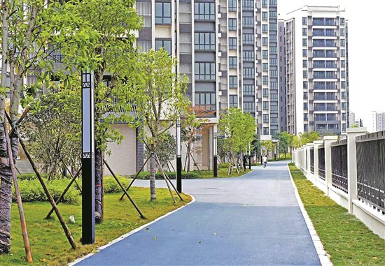 安置房实景图 通讯员供图