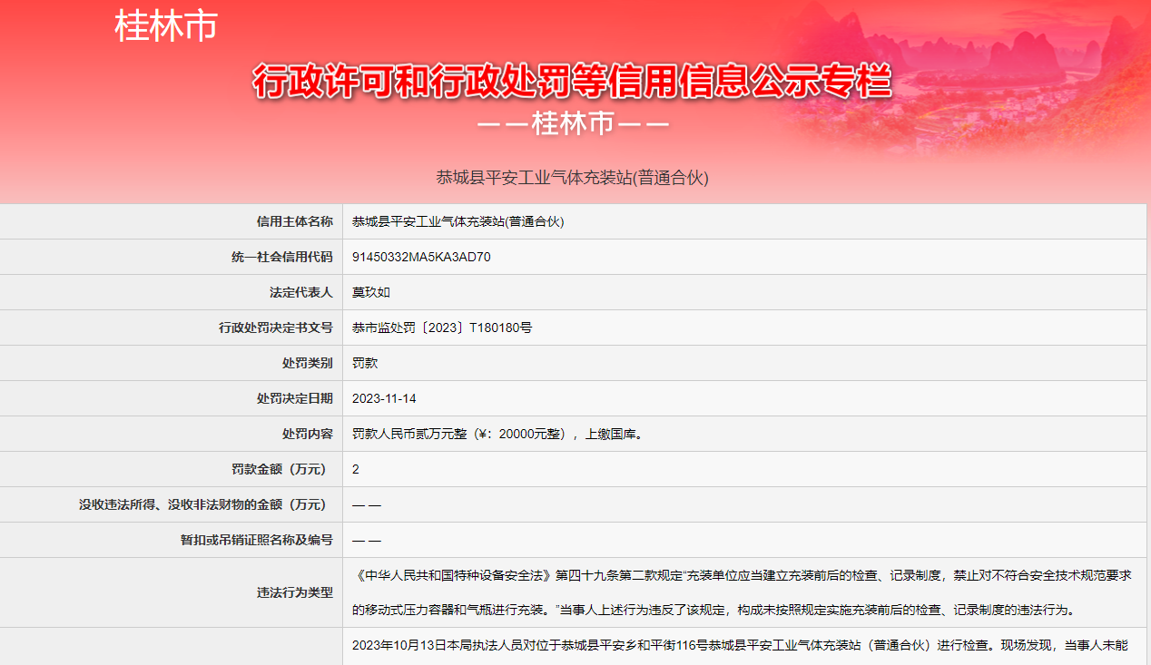 (图源:信用中国(广西桂林)网站)
