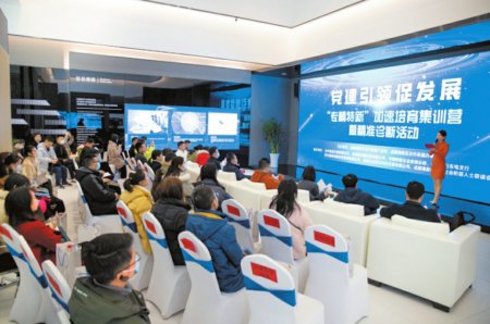 成都高新區舉辦專精特新培訓活動。成都高新區供圖