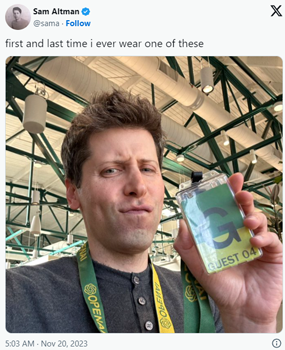 AI宫斗大戏落幕!被开除的ChatGPT之父回归:网友要笑死了