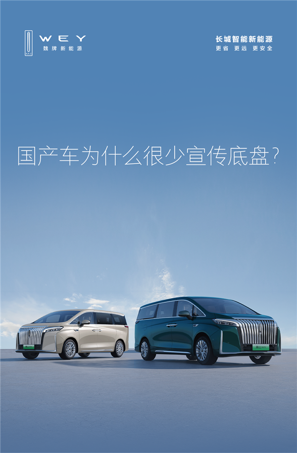 不止彩电冰箱大沙发 魏牌:斥资5亿开发全球首个新能源MPV专属平台