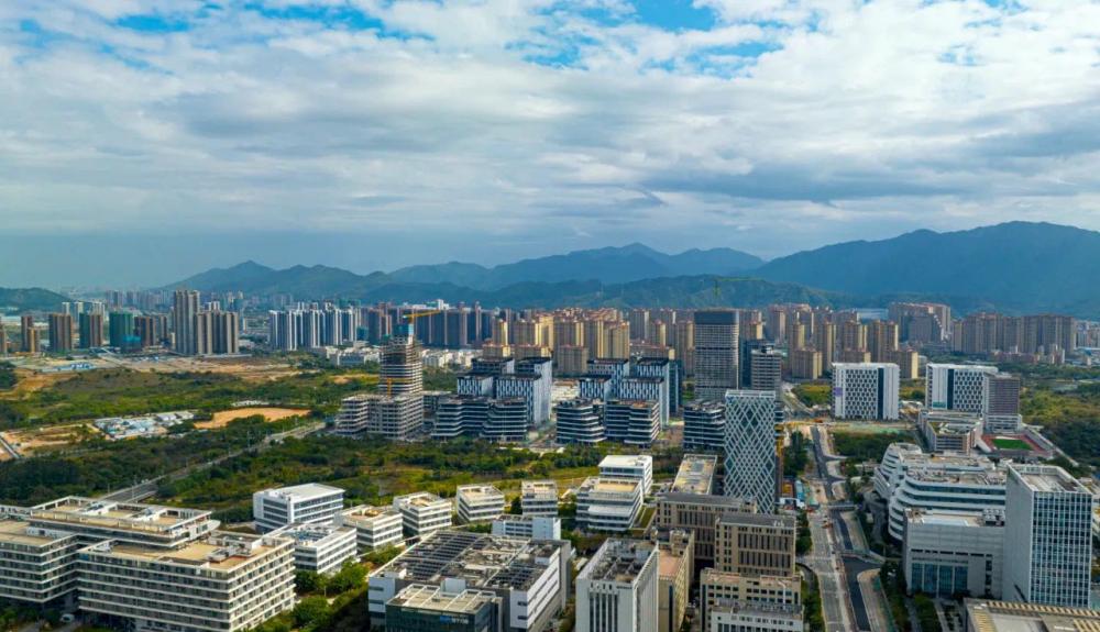 图:坪山全景