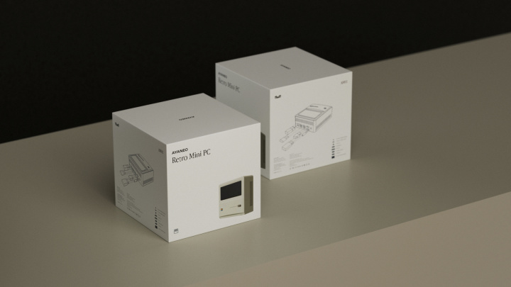 AYANEO发布AM01复古迷你主机 可选R3 3200U/R7 5700U