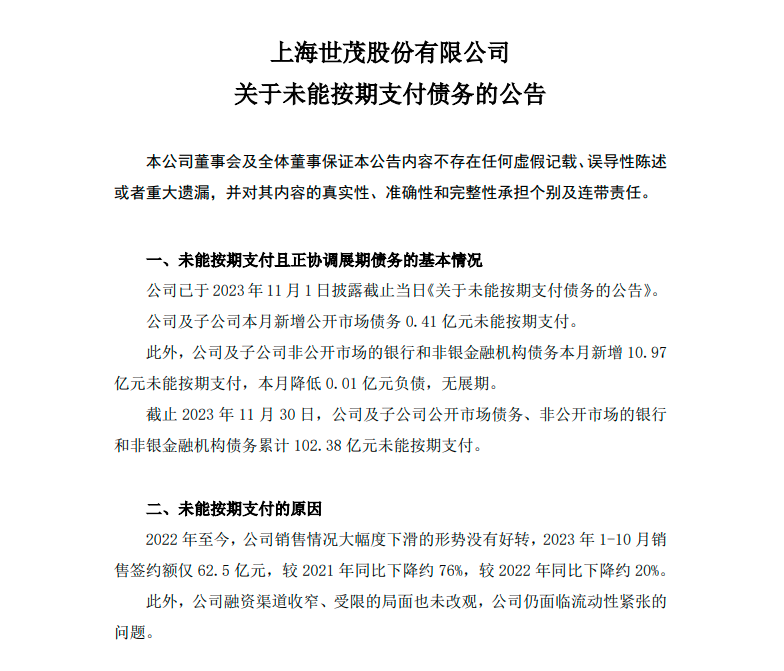 (图源:上海世茂股份有限公司网站)
