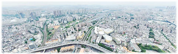 瑶台城中村片区俯瞰实景。图片来源:广州市政