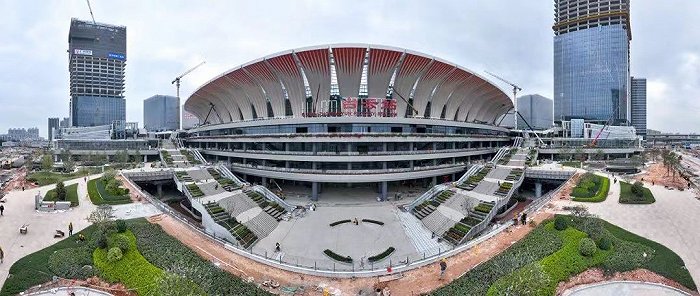 广州白云站。图片来源:广州政府网