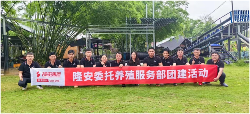 图为:神农集团隆安委托养殖服务部(神农集团供图)