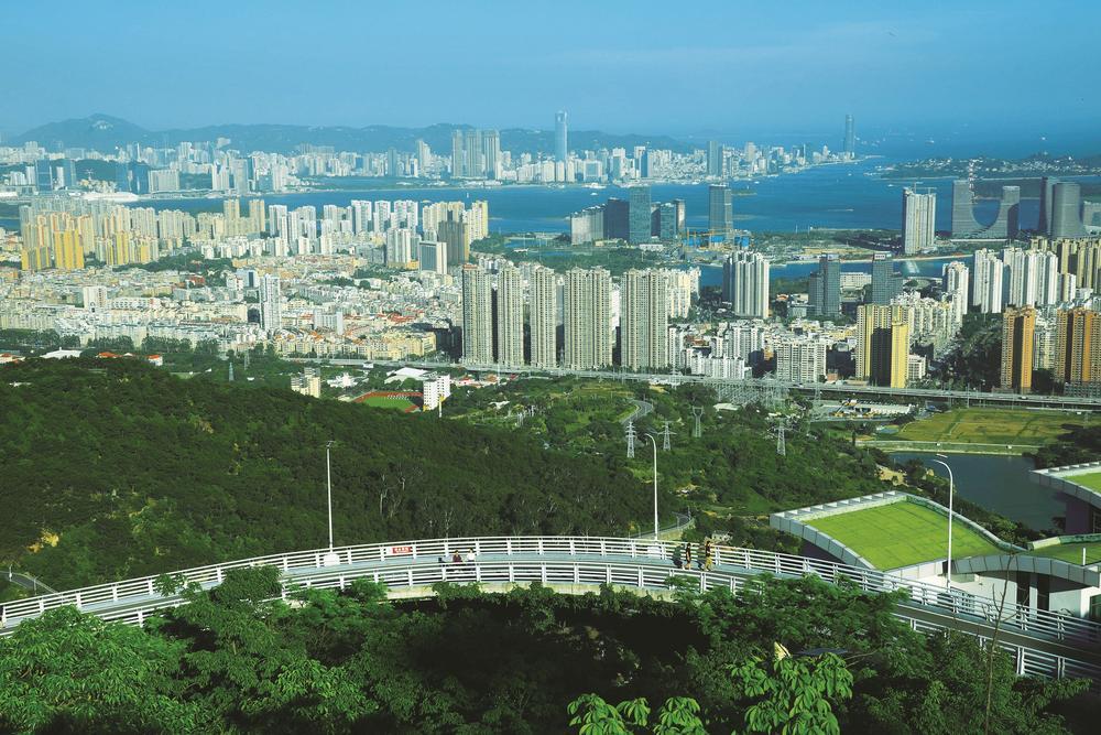 海沧新城区一角 郑伟明 摄