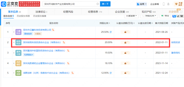 冒用公司名义发布“鸿蒙项目融资”虚假项目！深开鸿严正声明