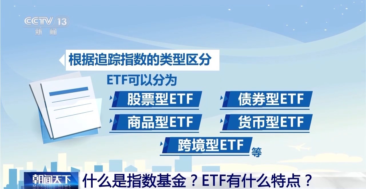 2023年境内ETF数量和份额稳步增长 什么是ETF？有哪些特点？